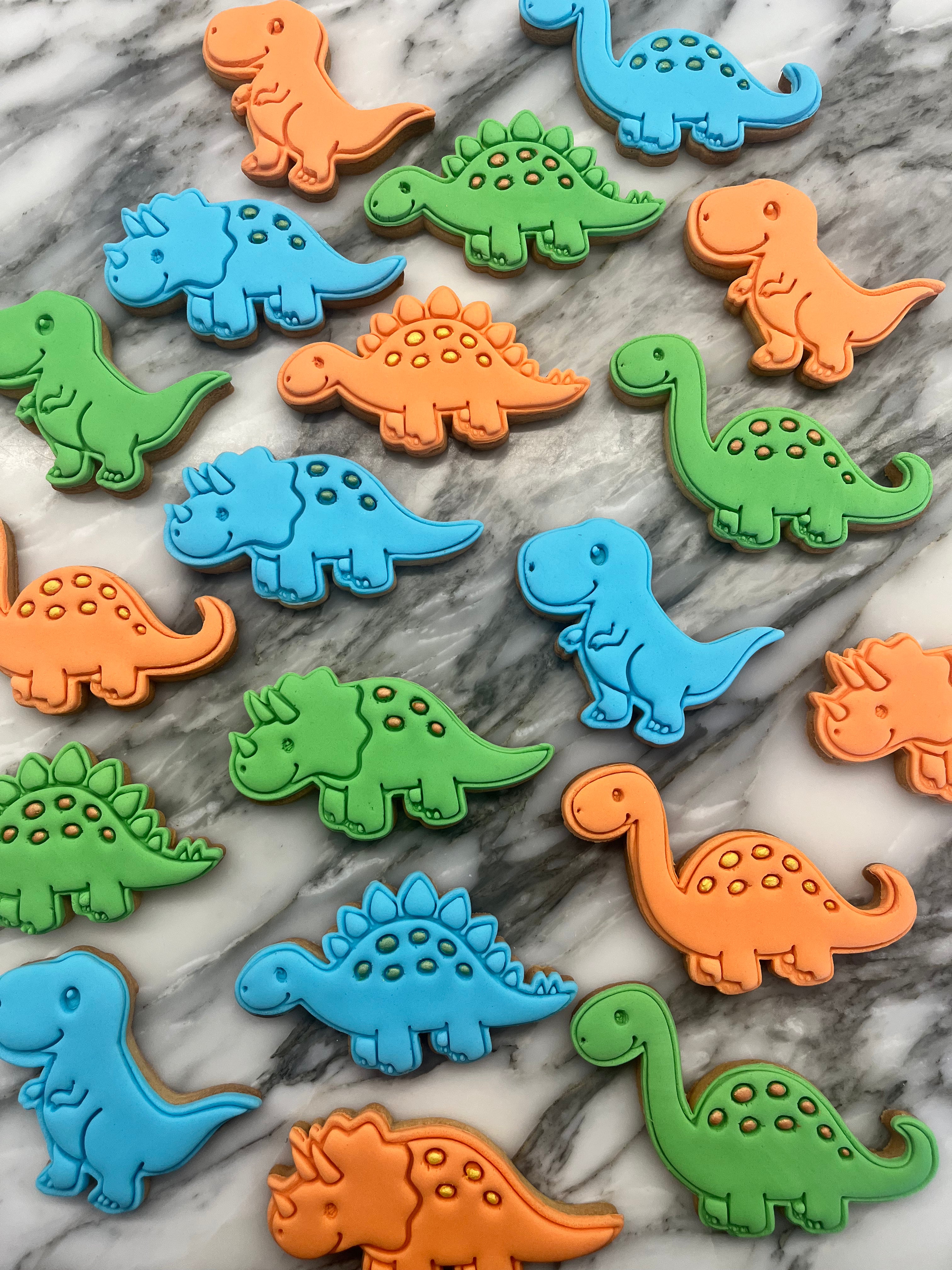 Dinosaur Cookies
