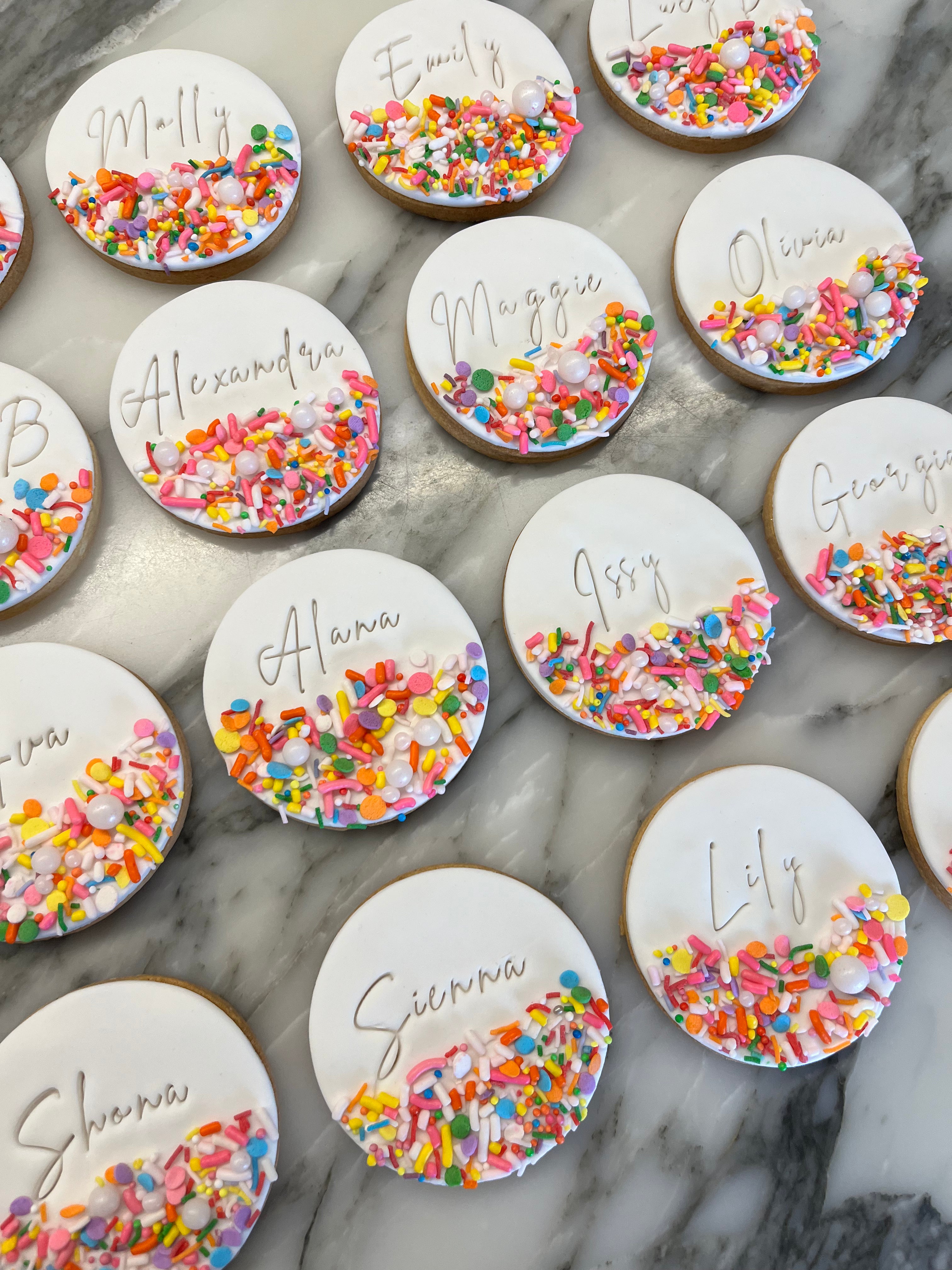 Rainbow Sprinkle Cookies