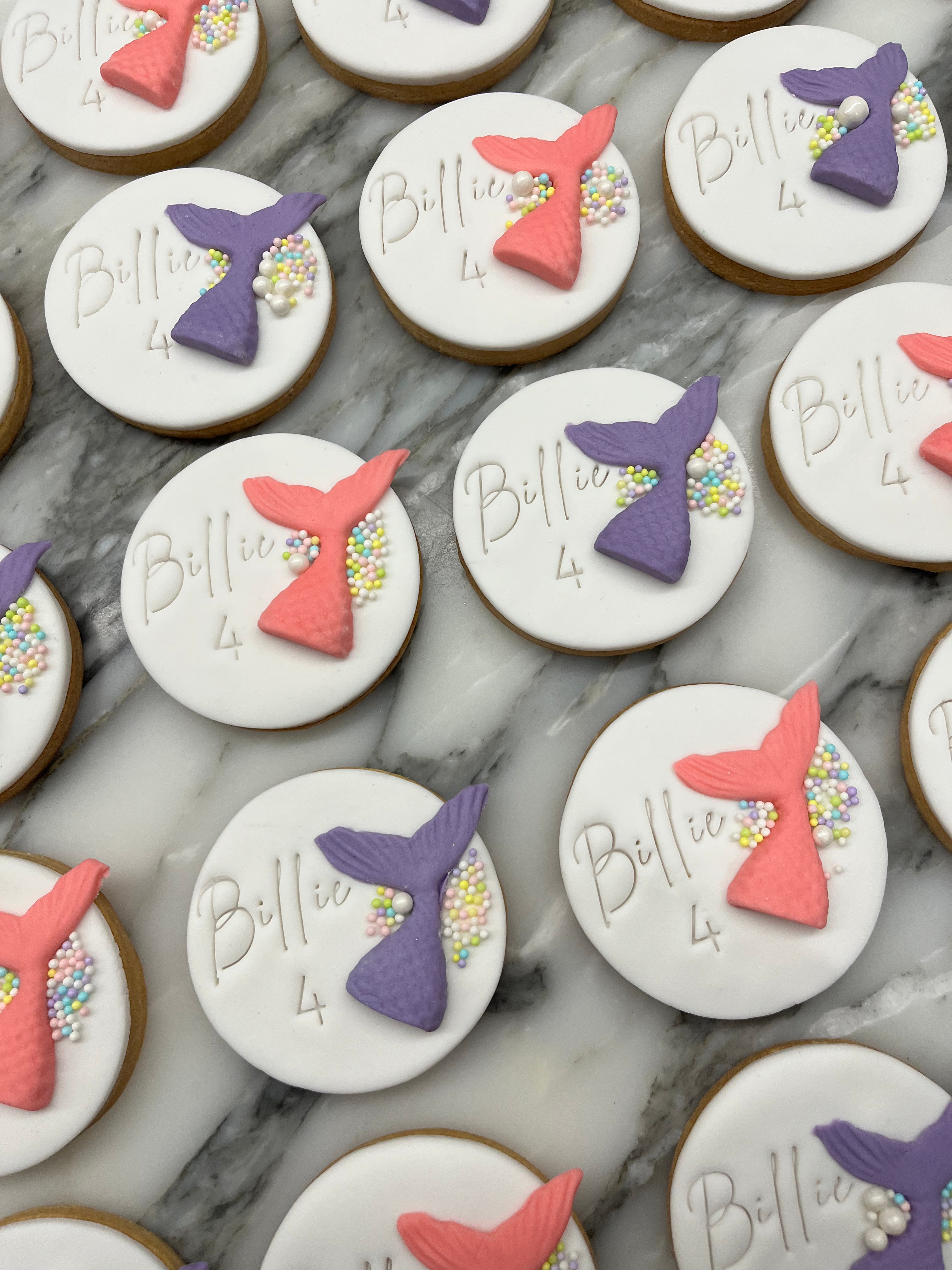 Personalised Mermaid Cookies