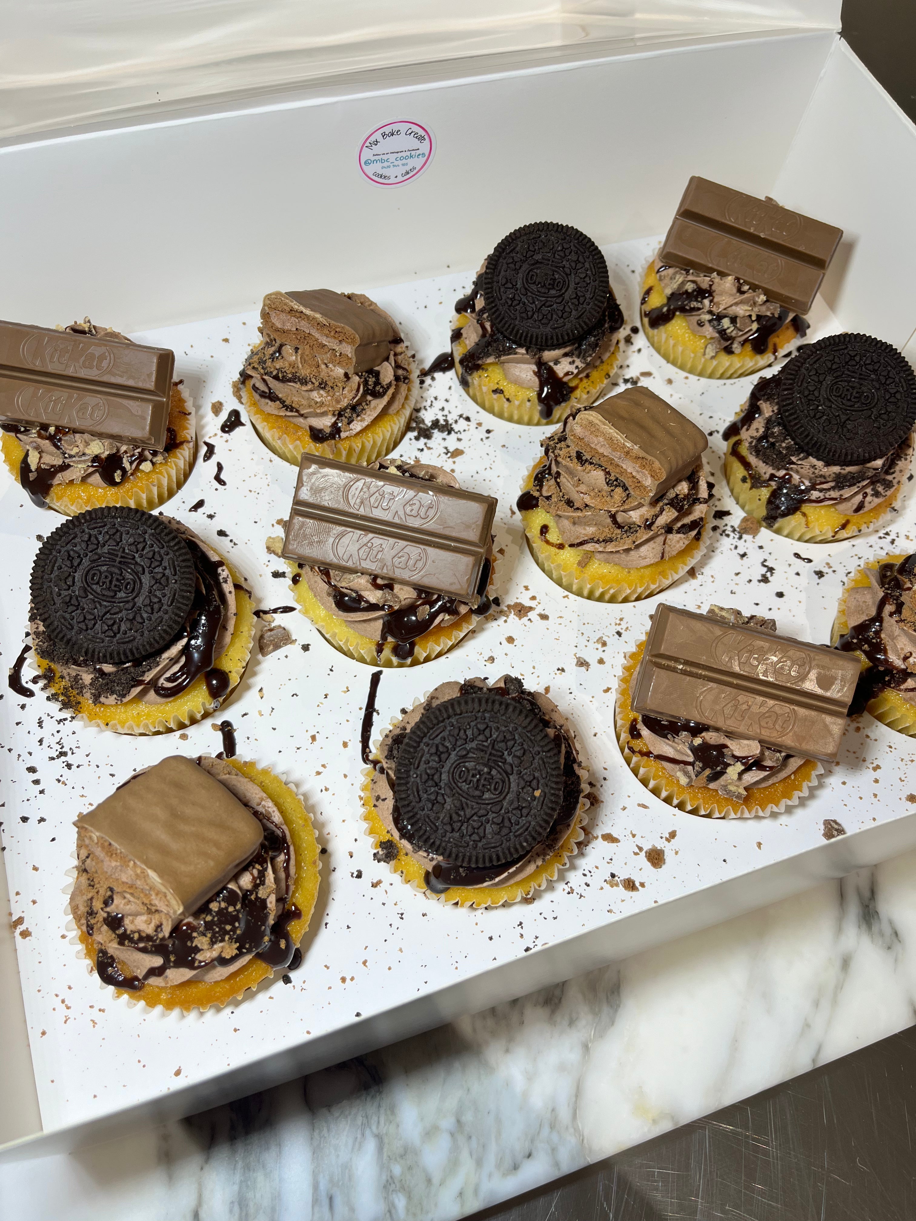 Chocolate Overload Cupcakes