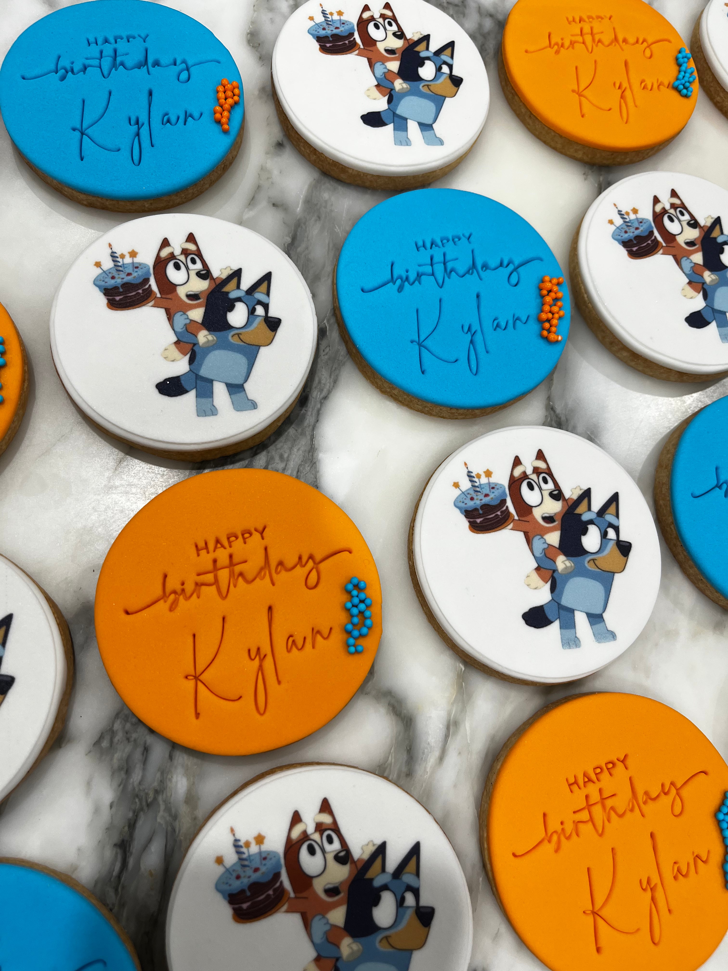 Happy Birthday Personalised Cookies