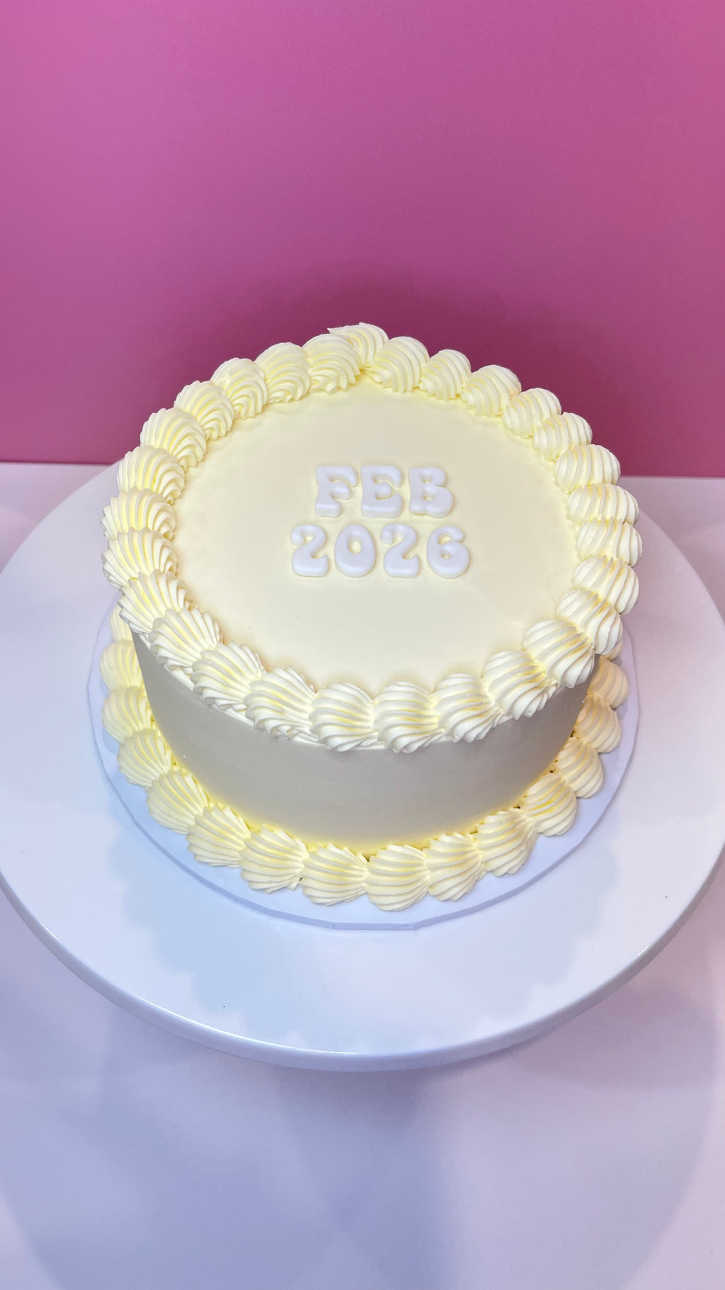 Gender Reveal Cake