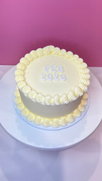 Gender Reveal Cake