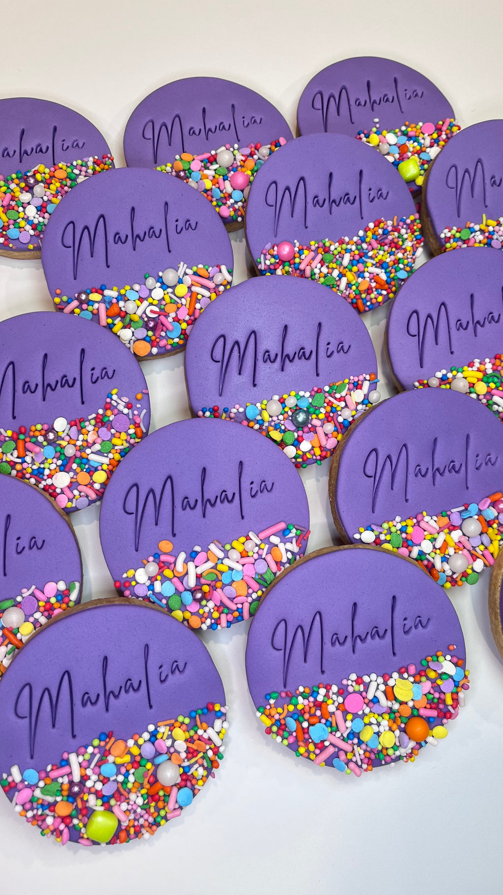 Rainbow Sprinkle Cookies