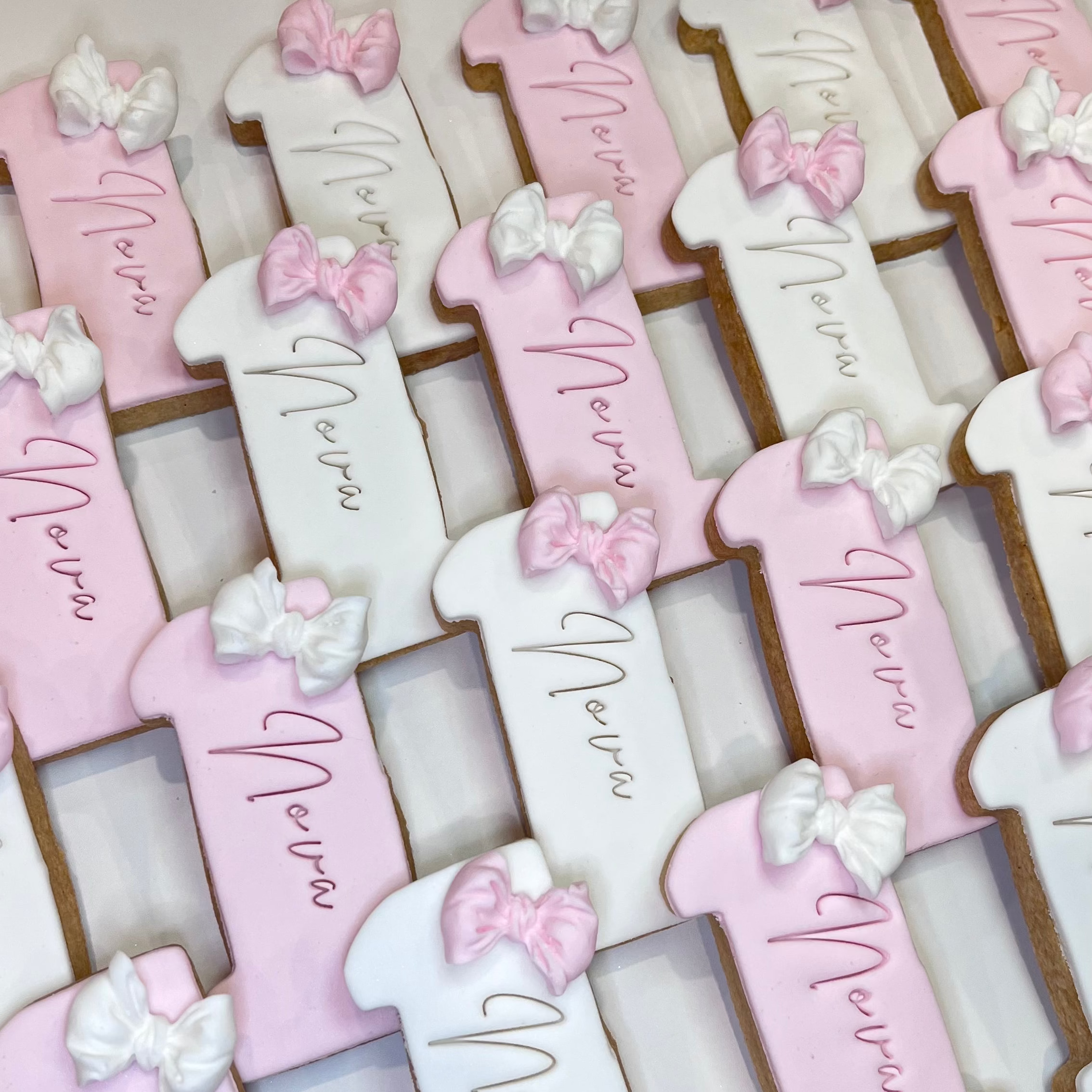 Personalised Number Cookies