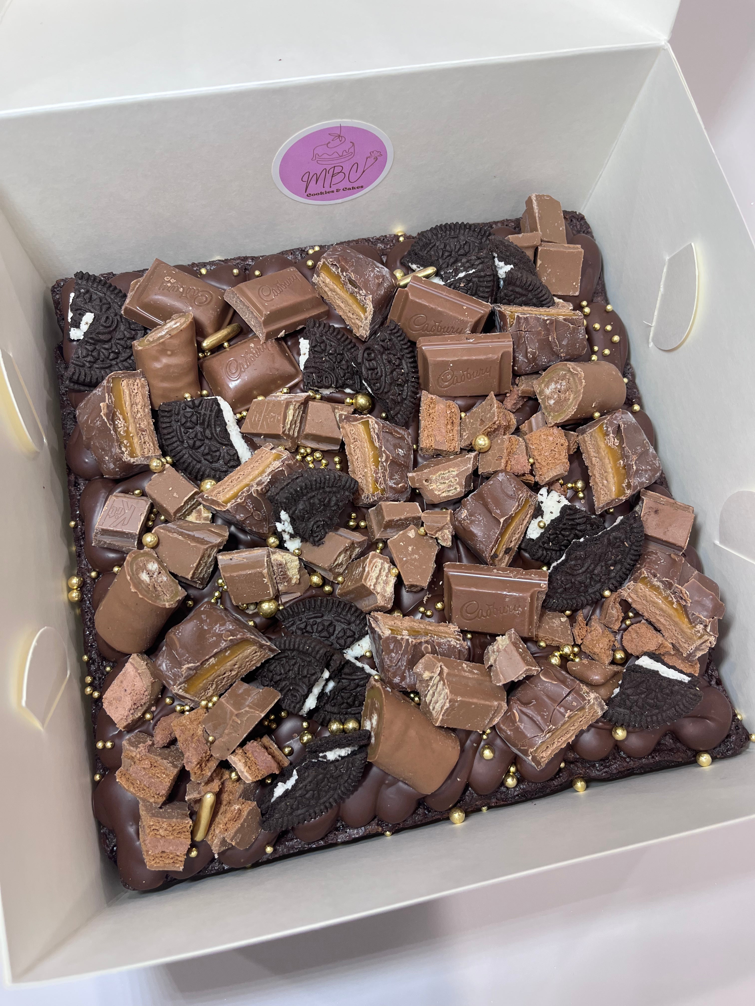 Loaded Message Brownie