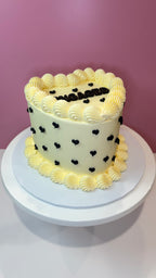 Vintage Mini Hearts Cake