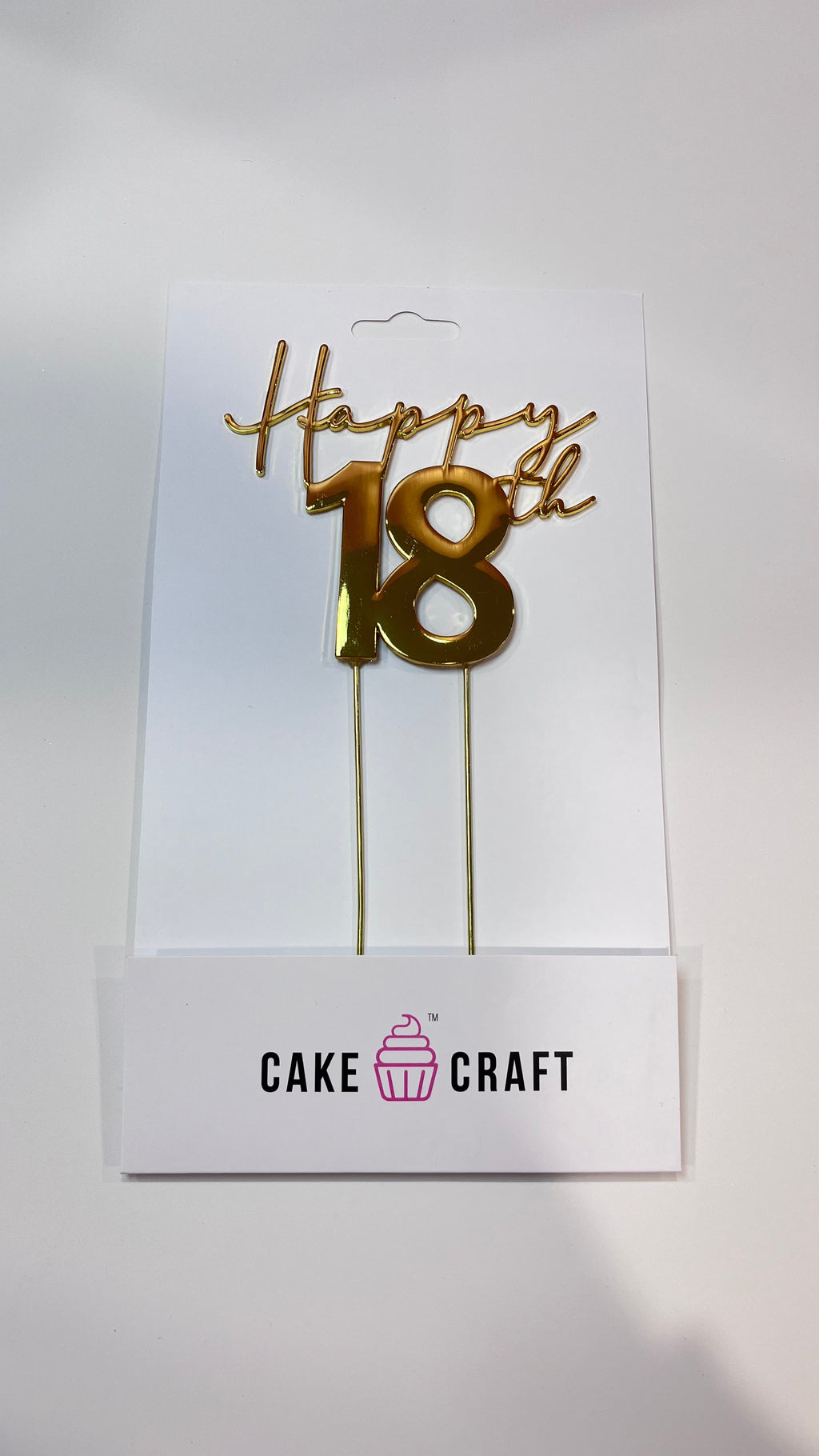 Happy 18th Cake Topper