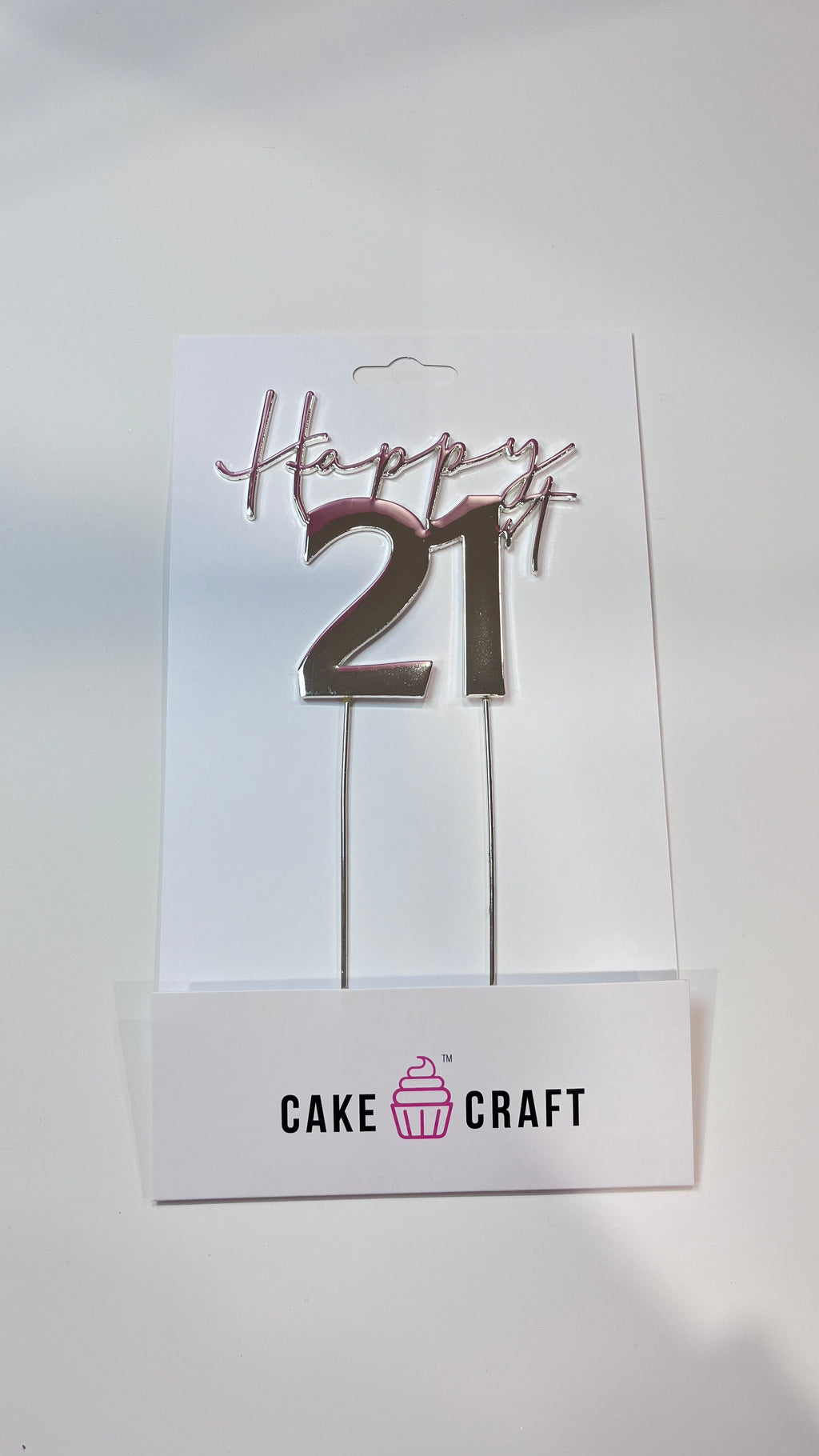 Happy 21st Cake Topper