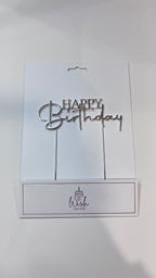 Happy Birthday Cake Topper