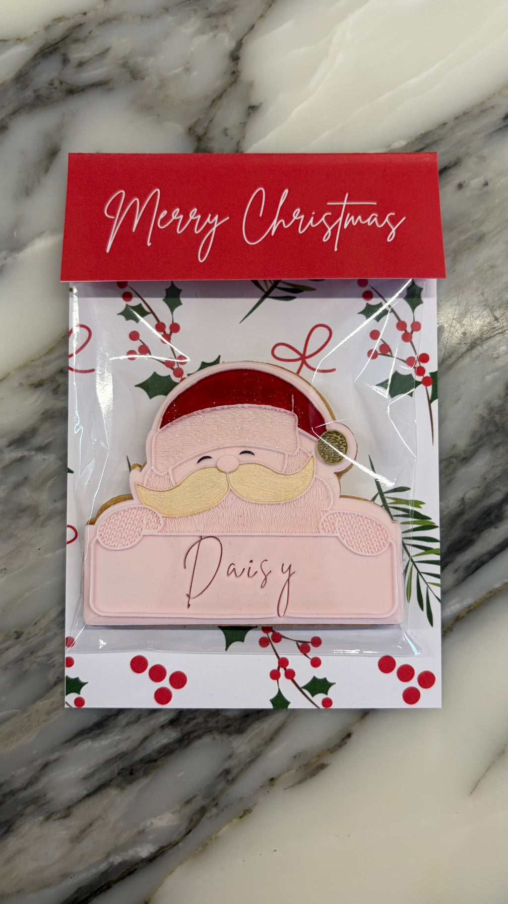 Personalised Christmas Cookie