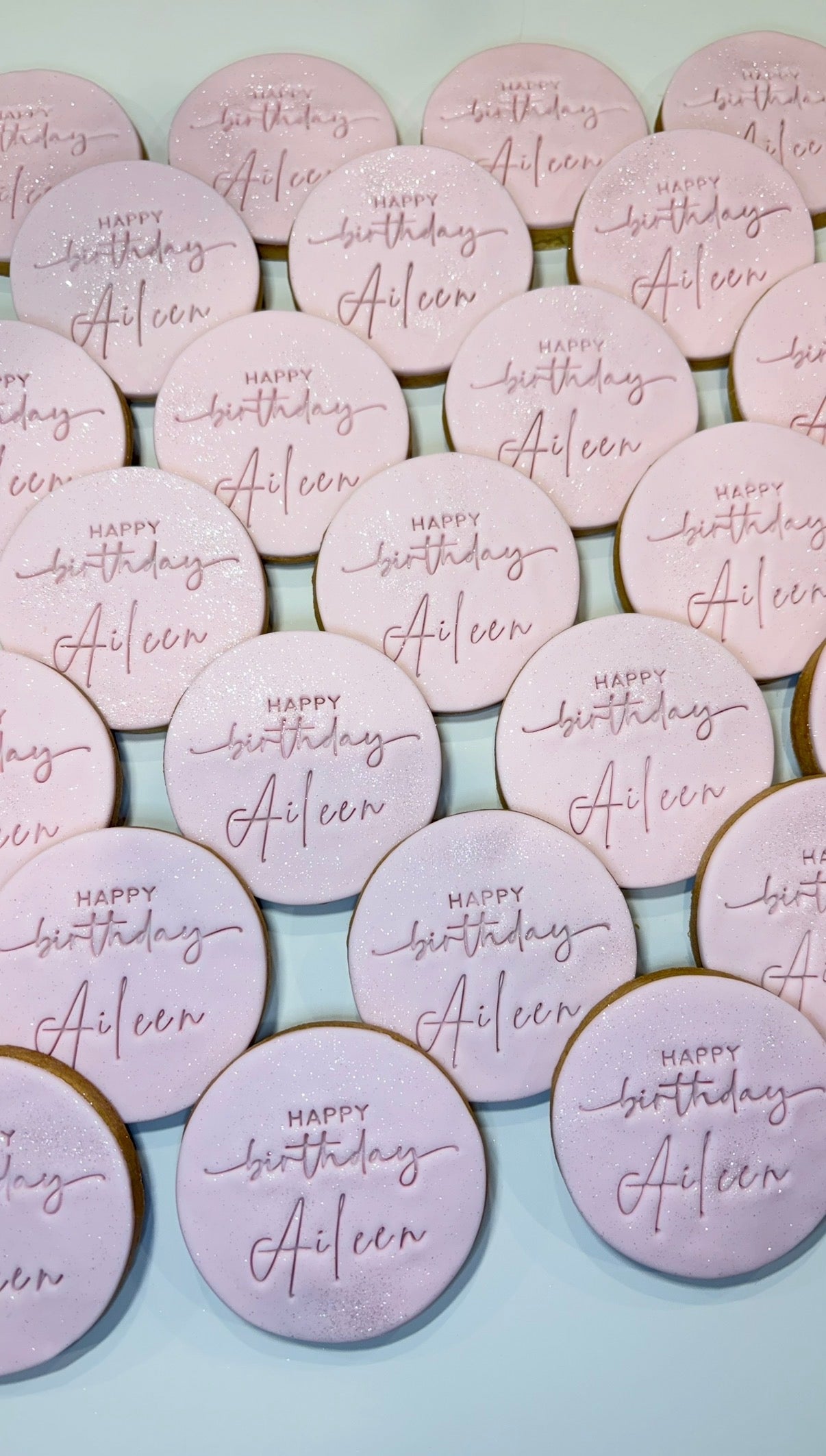 Happy Birthday Personalised Cookies