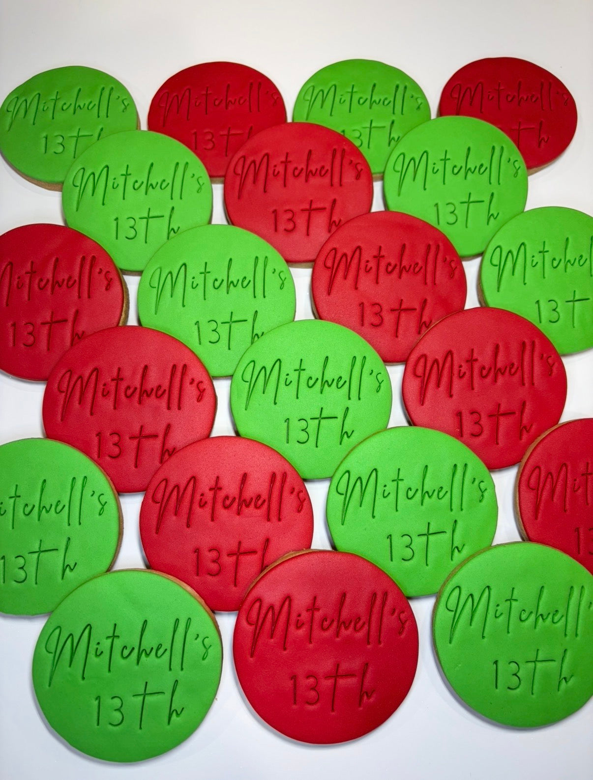 Personalised (Name & Age) Cookies