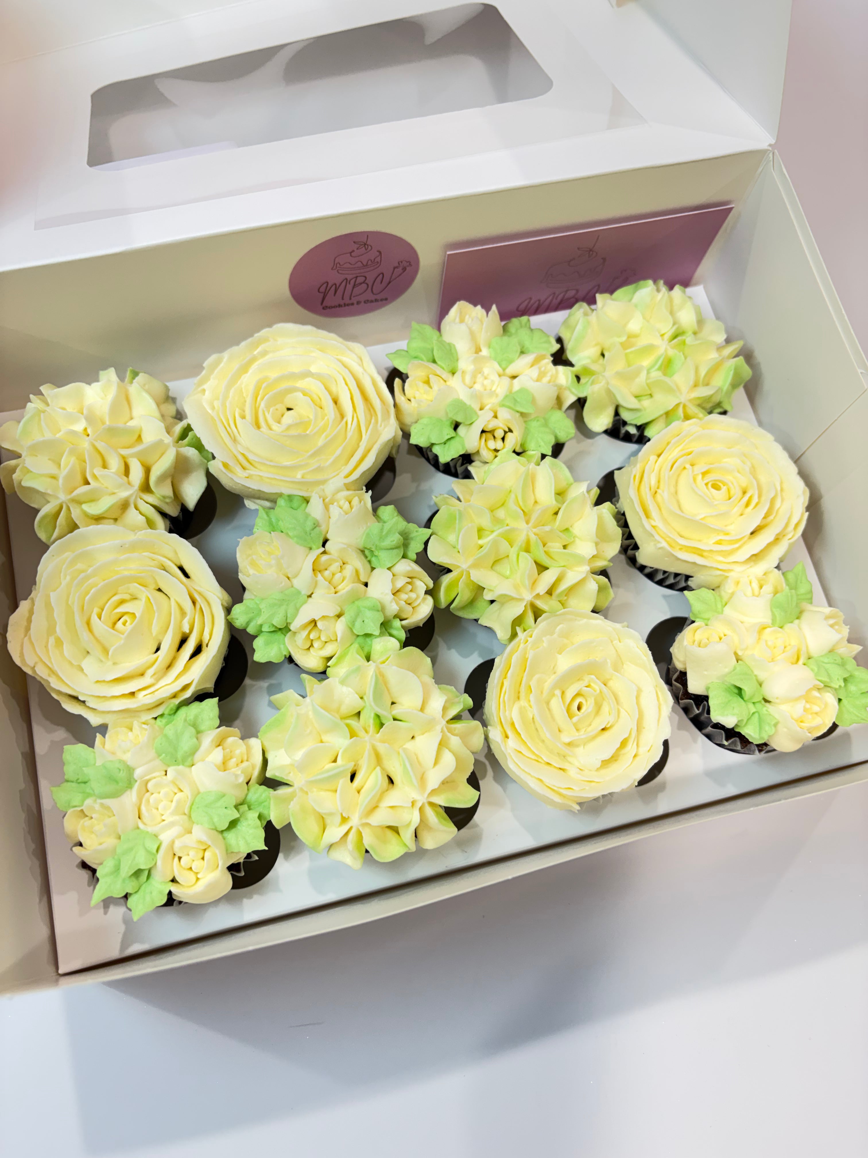 Floral Cupcakes
