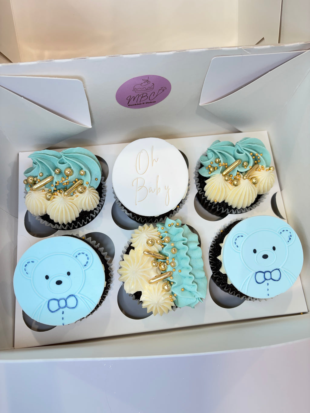 Baby Shower Cupcakes