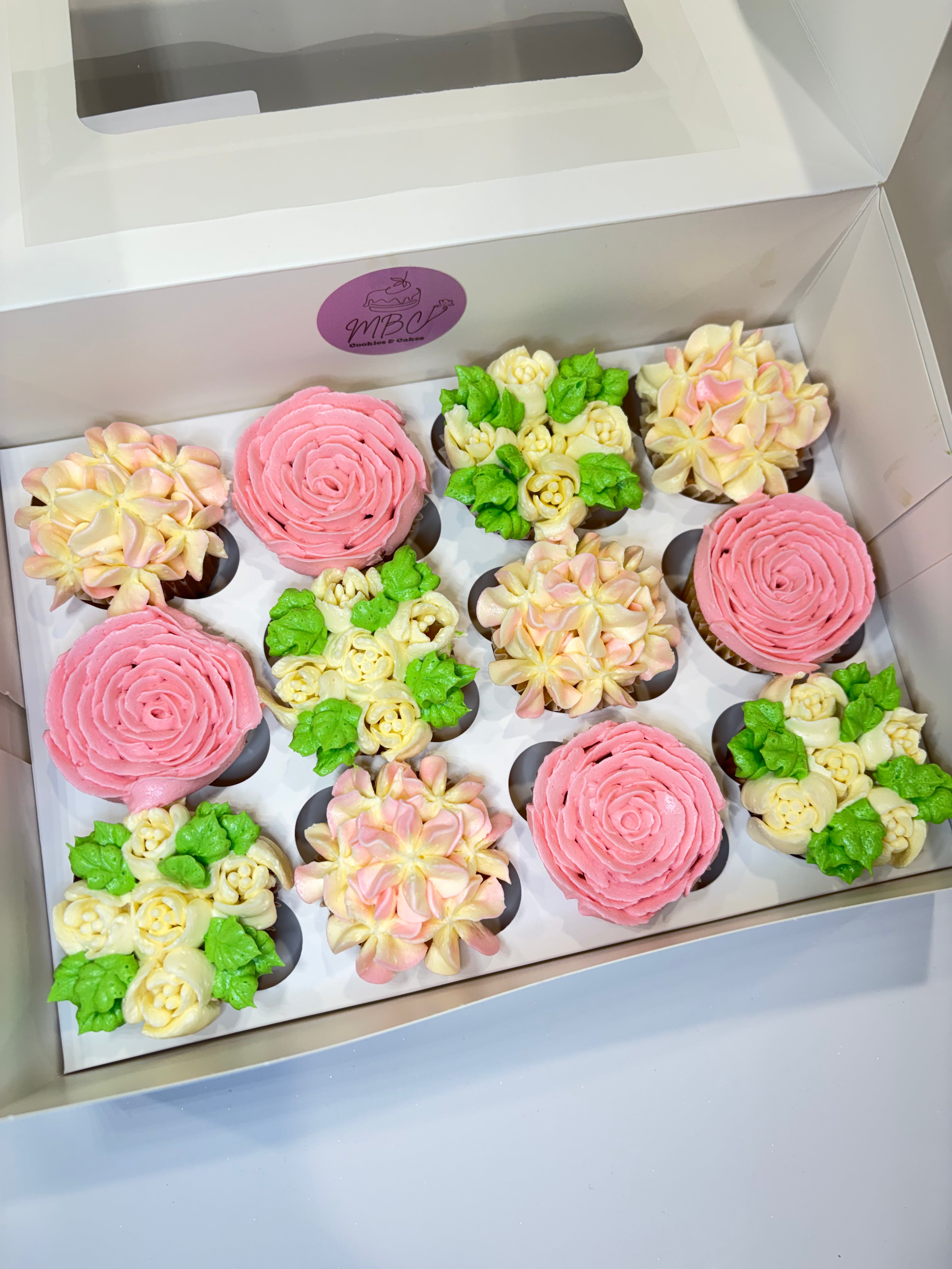 Floral Cupcakes