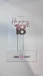 Happy 18th Cake Topper
