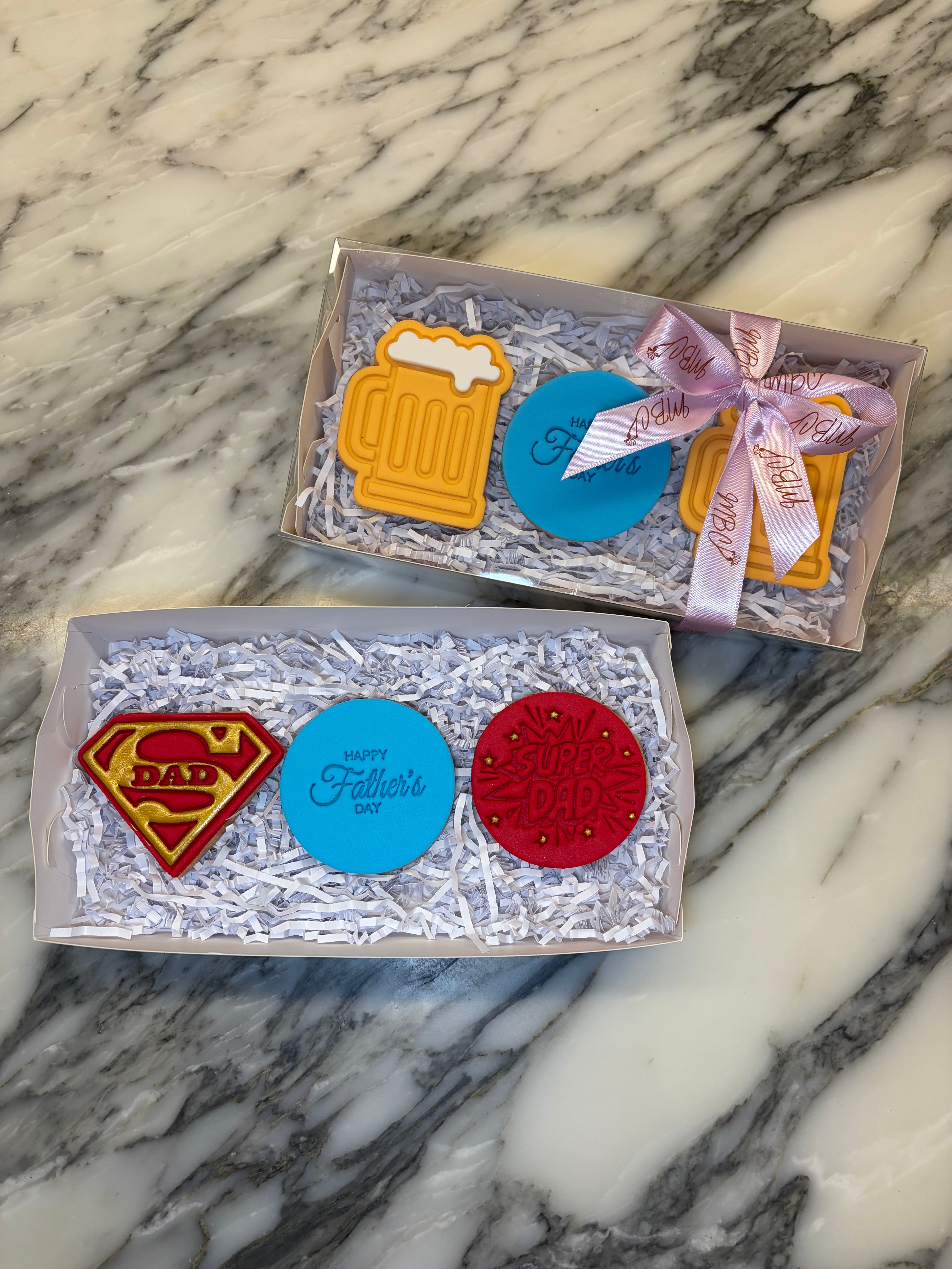 Super Dad Cookie Gift Box
