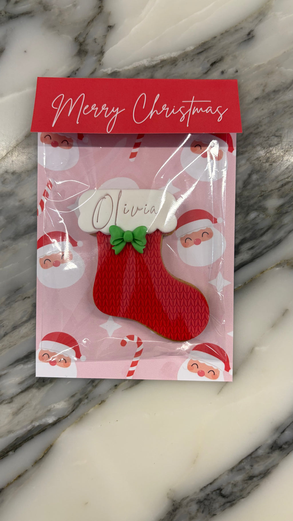 Personalised Christmas Cookie